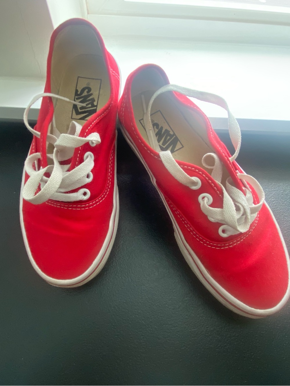 Red & White Vans - Picture 2 of 13